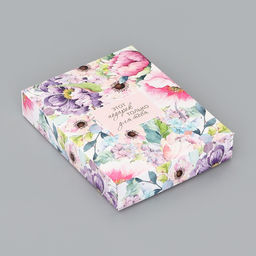 Цена за 2 шт. Коробка складная для 12 конфет без окна Подарок для тебя, 19?15?3.6 см