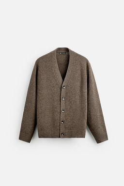 WOOL AND CASHMERE CARDIGAN - Zara фото 6
