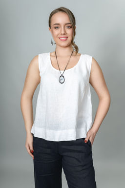 Топ 70% лен+ 30% вискоза