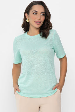Футболка Нэсти (мята) Б14078-10М - Lt collection фото 2