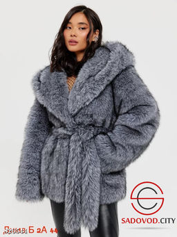 Шуба женская из искусственного меха