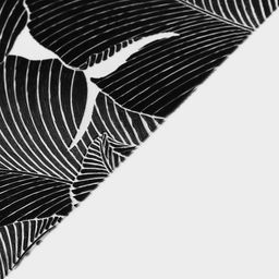 Салфетки сервировочные на стол «Мираж», 4 шт., 30×45 см, чёрные