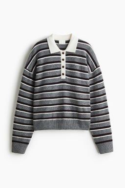 Jersey oversize tipo polo