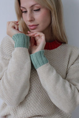 Martichelli Джемпер кремовый  фото 7