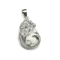 Подвеска с кахолонгом Птица 20*30мм