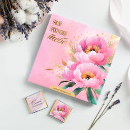 Набор 9 шоколадок "Такой прекрасной тебе (цветы)"