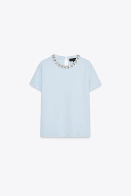 JEWEL KNIT TOP - Zara фото 10