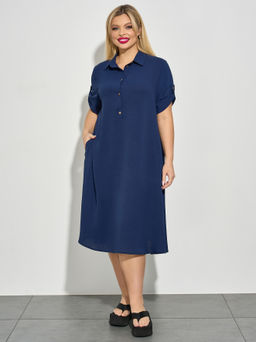 Платье 0258-1с глубокий черный - Dora фото 14