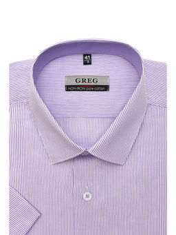Сорочка мужская короткий рукав GREG 171/201/3736/Z/1 фото 3
