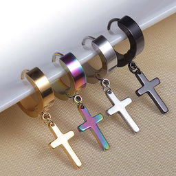 Моно серьга с замком кольцо арт. 13 2397 (id 261144) - Rada фото 2