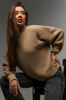 Женский свитер оверсайз из вязаного трикотажа Happyfox - Happy fox фото 13