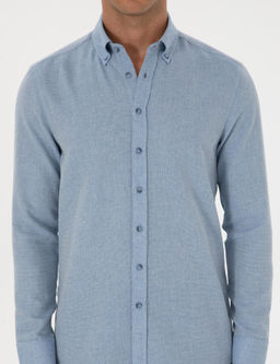 Mavi Slim Fit Uzun Kollu G_mlek - Pierre cardin фото 6
