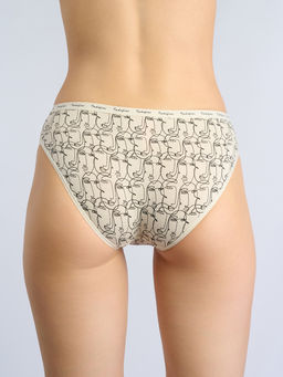 Трусы женские Indefini 5105LUF хлопок с эластаном мультиколор  фото 4