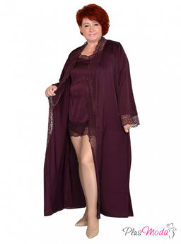 Халат Модель №1594 размеры 44-84 - Plusmoda фото 10