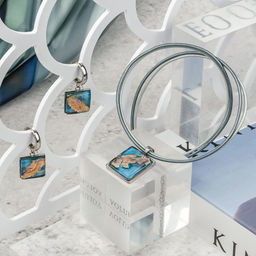 Серьги из муранского стекла PAPILLONS LS3534