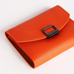 Кошелёк на кнопке, цвет оранжевый - Simaland фото 3