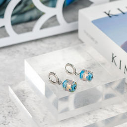 Серьги из муранского стекла PAPILLONS LS3532