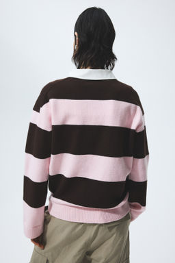 Jersey con cuello camisero - H&m фото 5