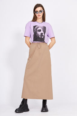 Юбка 2388 бежевый