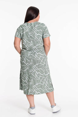 Платье 324105а Хаки - Елена фото 4