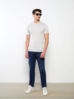 Bisiklet Yaka Penye Erkek Ti??rt