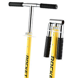 Самокат 2-х колесный ROCKET,колеса PU/ 200 мм,ABEC 7, желтый