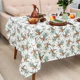 Скатерть Этель Berry garden 149?180 см, 100% хлопок, репс 210 г/м?