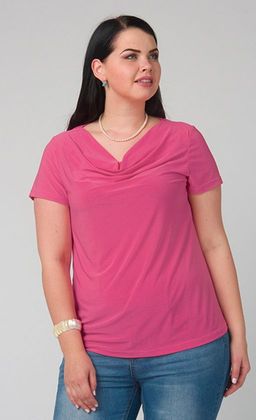 2706/8 блуза Из тонкого шелковистого трикотажа с пайетками цвета черный/серебро - Ckc collections фото 18