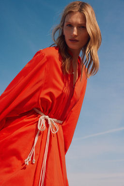 Vestido con cinturon de macrame - H&m фото 7