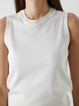 Bisiklet Yaka Kad?n Triko S?veter