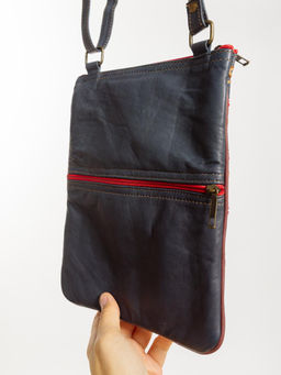 Сумка натуральная кожа через плечо №1114/69 - Ганг фото 4