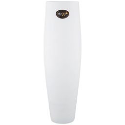 Ваза Lefard Fino Satin White высота 40 см стекло