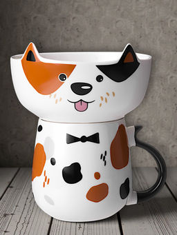 НАБОР ДЛЯ ЗАВТРАКА LEFARD DOG, 2 ПР.: САЛАТНИК 500МЛ, КРУЖКА 450МЛ  фото 7