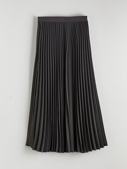 Beli Lastikli Pileli Etek