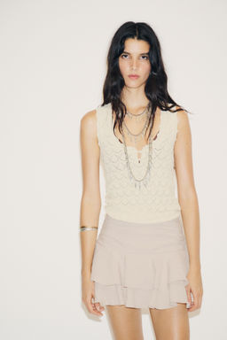 RUFFLE SKORT - Zara фото 3