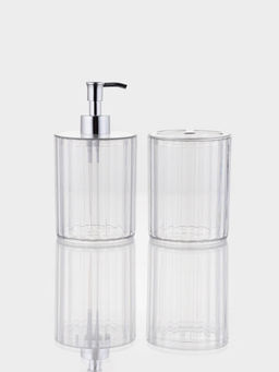 Набор для ванной 2 предмета (дозатор, стакан)