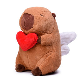 Мягкая игрушка "Капибара" с сердечком