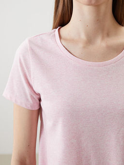 Bisiklet Yaka Kad?n Pijama ?st?