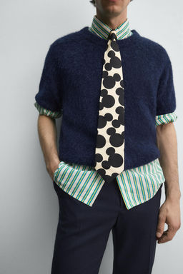 TEXTURED CARDIGAN HARRY LAMBERT FOR ZARA X DISNEY  фото 5