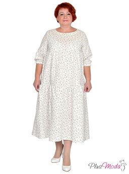 Платье Модель №1499 размеры 44-84 - Plusmoda фото 2