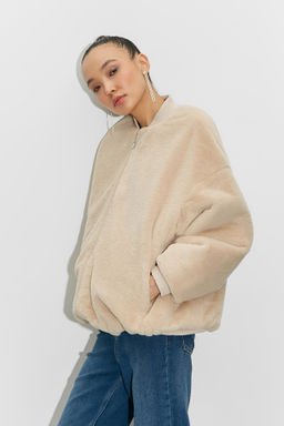 Бомбер из экомеха - Mollis фото 5