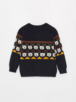 Bisiklet Yaka Desenli Erkek Bebek Triko H?rka - Waikiki фото 2