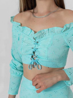 Костюм Оскэр (голубой) - Nadi bordo фото 4