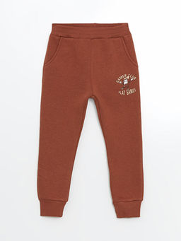 Bisiklet Yaka Bask?l? Erkek Bebek E?ofman Tak?m