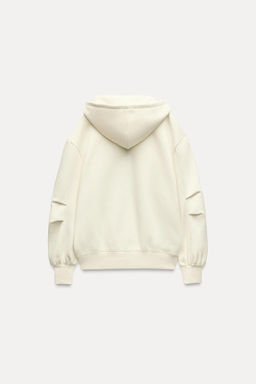 OVERSIZE ZIP-UP HOODIE - Zara фото 8