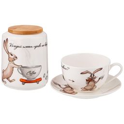 ЧАЙНЫЙ НАБОР LEFARD СЧАСТЬЕ ЕСТЬ 3 ПРЕДМЕТА