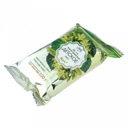 Мыло туалетное твердое "Детское" 100гр, липа, ГОСТ 28546-2002 (Россия)