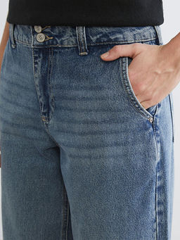 Wideleg Kad?n Jean Pantolon