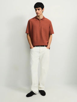 Футболка поло на молнии / Zarina фото 2