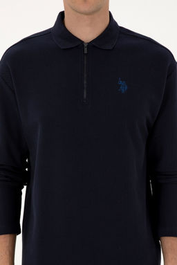 Erkek Lacivert Sweatshirt Sepette S_rpriz _ndirim - U.s. polo assn фото 6